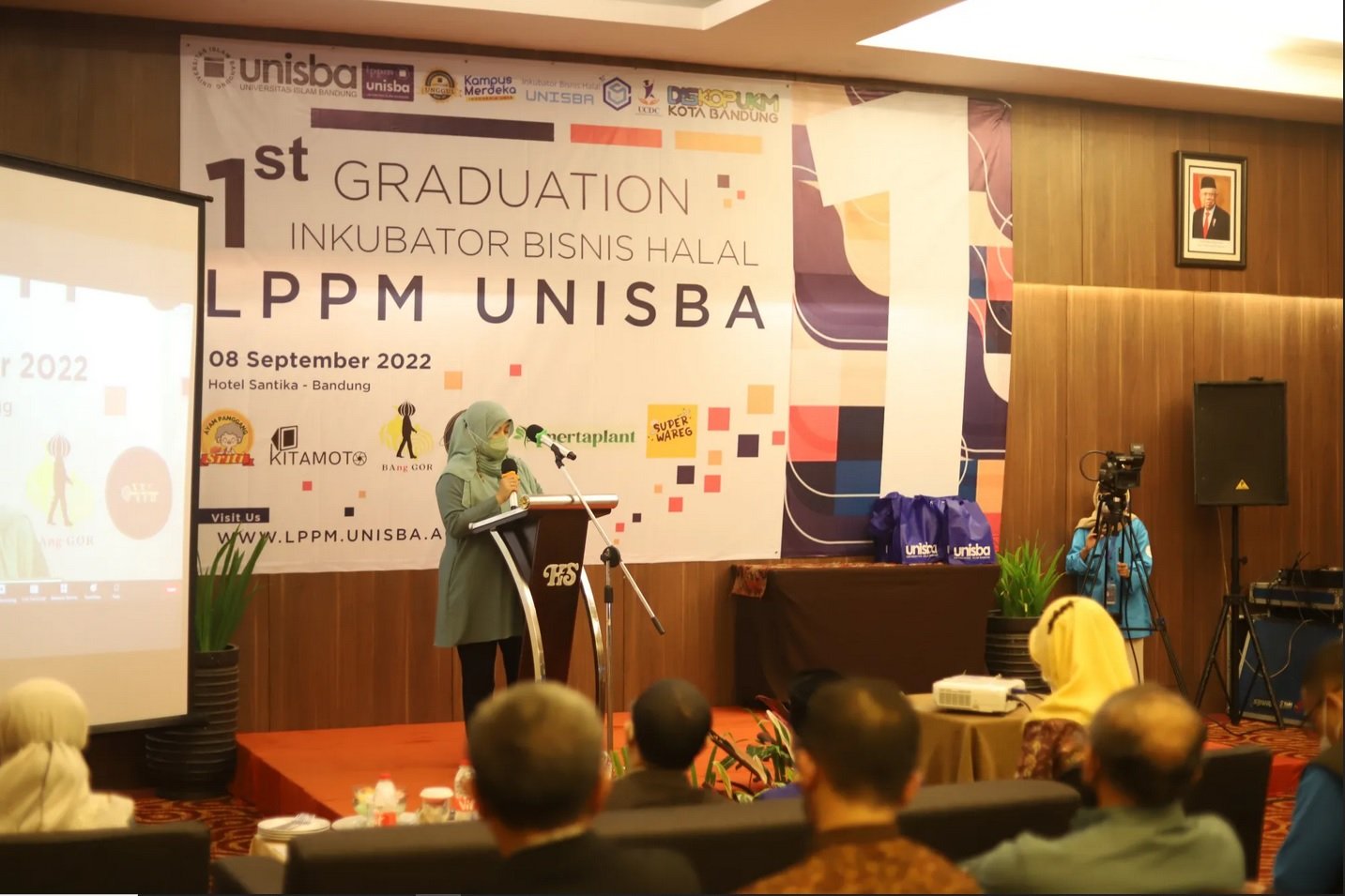IBPH Unisba Gelar Kelulusan Tenant Inkubator Bisnis Halal Pertama