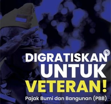 Pemkot Bandung Gratiskan PBB Bagi Veteran