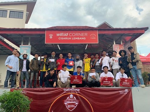 Telkom Bandung Barat Ramaikan WICO Cisarua dengan Turnamen Mobile Legend