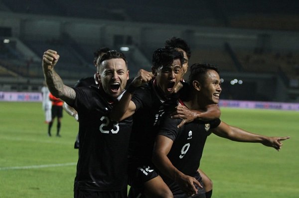 Gol Dimas Drajad Bawa Indonesia Menang 3-2 atas Curacao