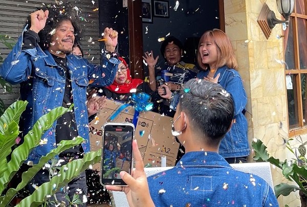 Eddi Brokoli Gerebek Konsumen Yamaha di Hari Pelanggan Nasional