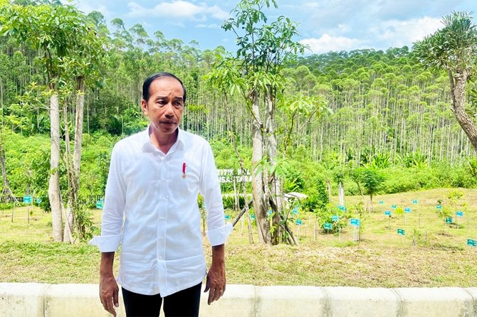 Jokowi dan Prabowo Upacara HUT ke-79 RI di IKN, Ma’ruf Amin dan Gibran di Jakarta