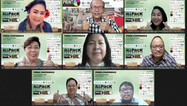 Lebih dari 765 Perusahaan Berbagai Negara Ikut Pameran Allpack Indonesia 2022