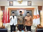 Anies Bahas Agenda Pilpres 2024 dengan Aher di Markas PKS