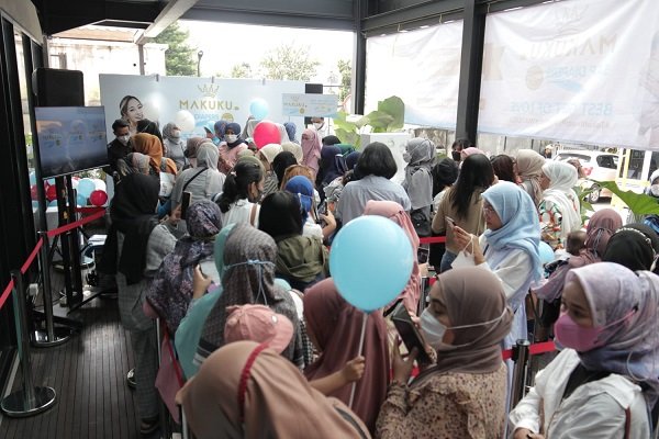 Ratusan Ibu Antre MAKUKU SAP Diapers Pro Care di Bandung