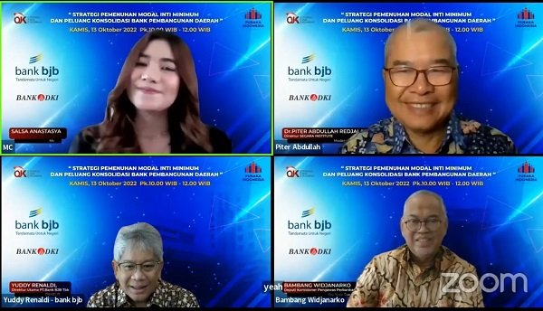 Webinar KUB, bank bjb Dukung Pengembangan Ekosistem BPD Indonesia