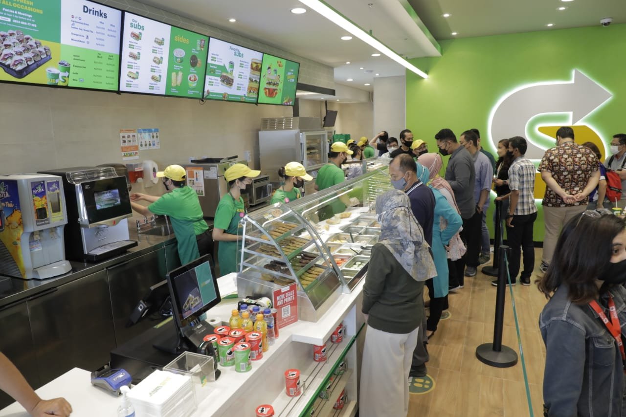 Subway Buka Restoran di Rest Area KM 57 dan Kenalkan Menu Baru