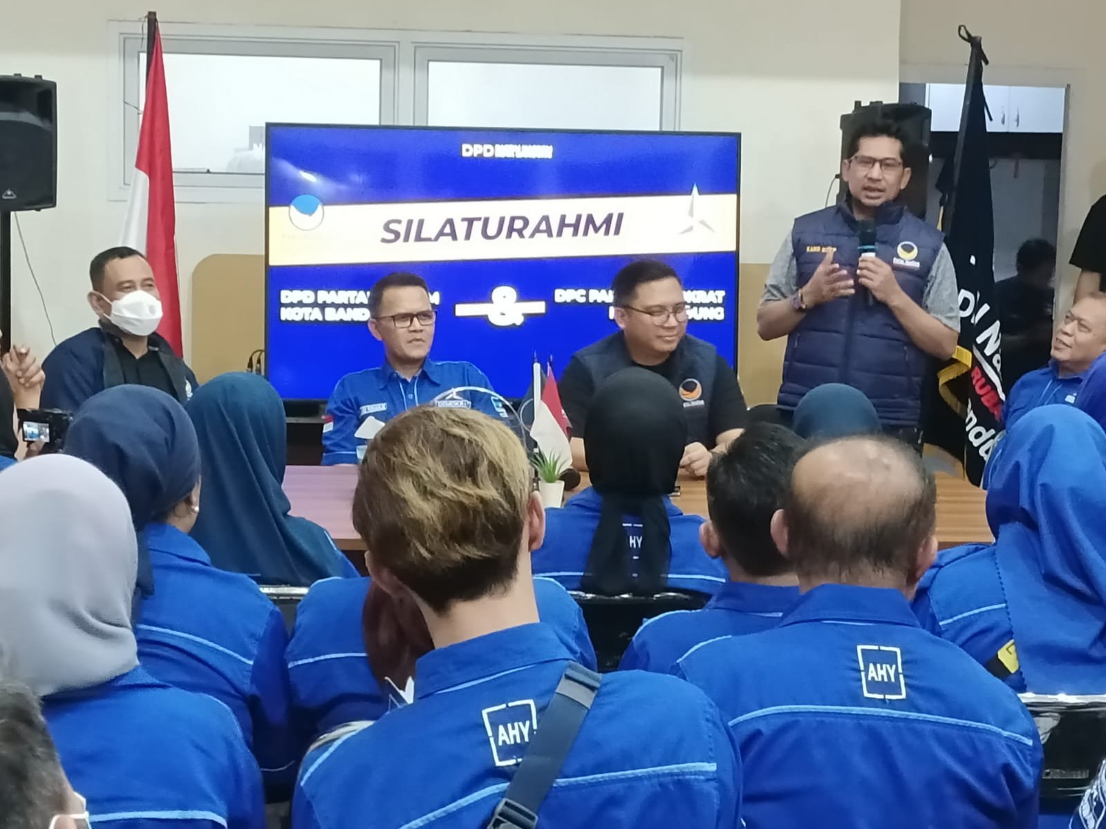 Jelang Tahun Politik, Nasdem dan Demokrat Kota Bandung Bahas Soal Ini