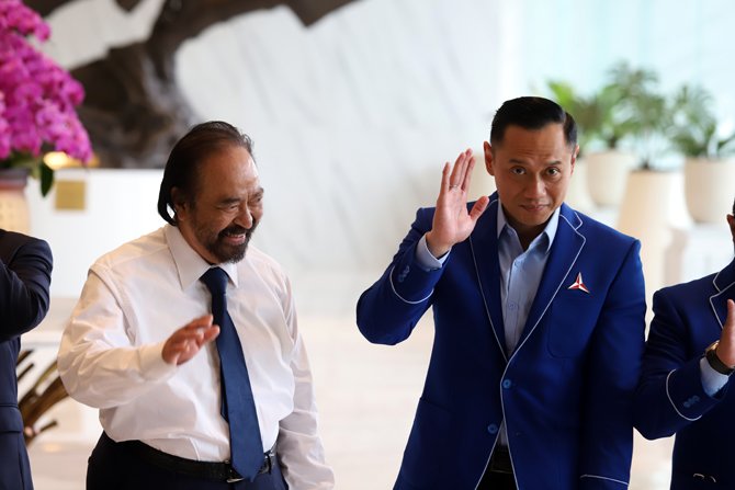 Surya Paloh: AHY Masuk Nominasi Cawapres Anies Baswedan