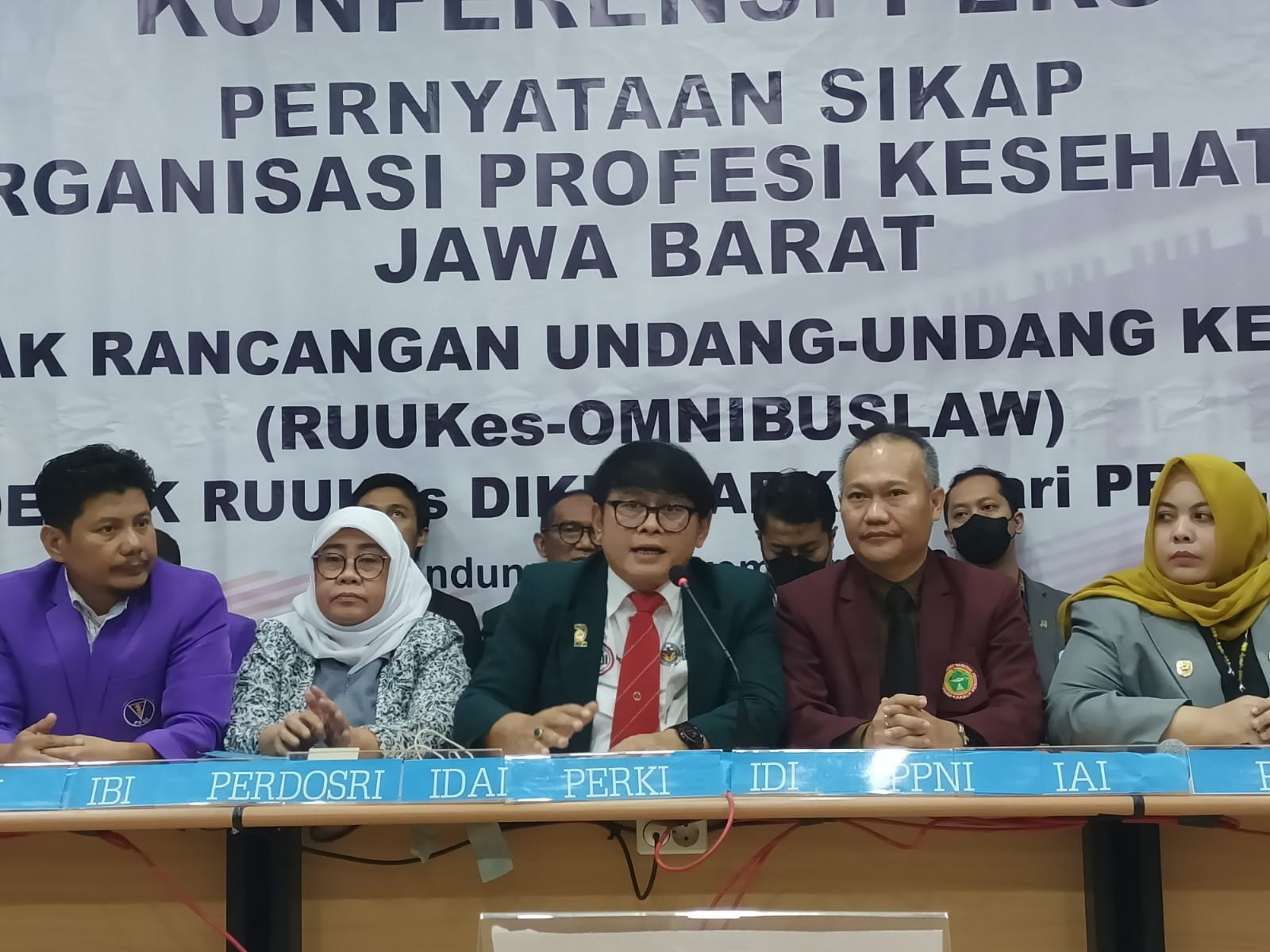 Organisasi Profesi Kesehatan di Jabar Tolak Pengesahan RUU Kesehatan Omnibus Law