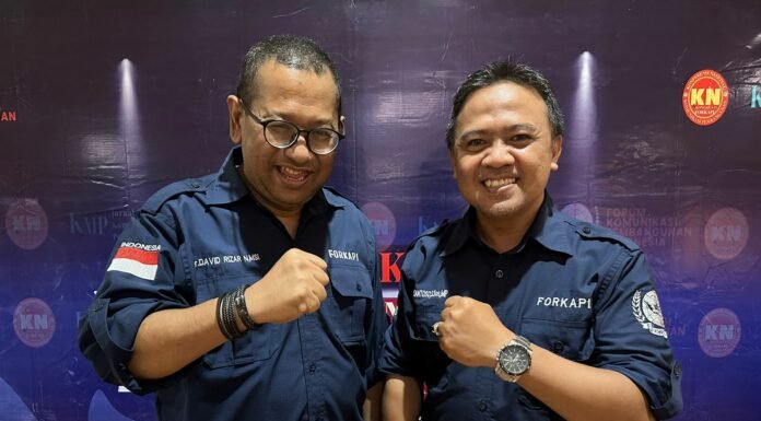 David Rizar Nugroho Nahkodai FORKAPI Periode 2022-2026