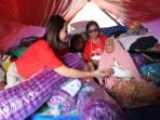 Aksi Sosial Relawan Prudential Peduli Cianjur
