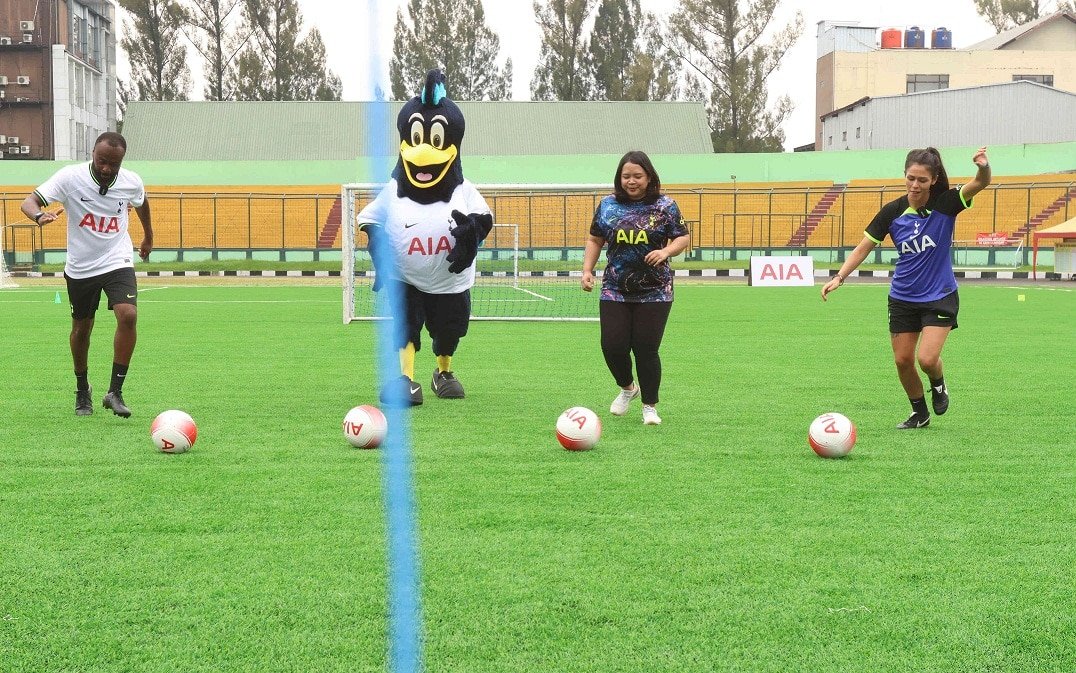 AIA Sepak Bola Untuk Negeri Bina Talenta Muda di Bandung