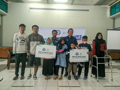 Rumah Amal Gandeng YBM BRILiaN Salurkan Kaki dan Tangan Palsu untuk Pelajar Penyandang Disabilitas