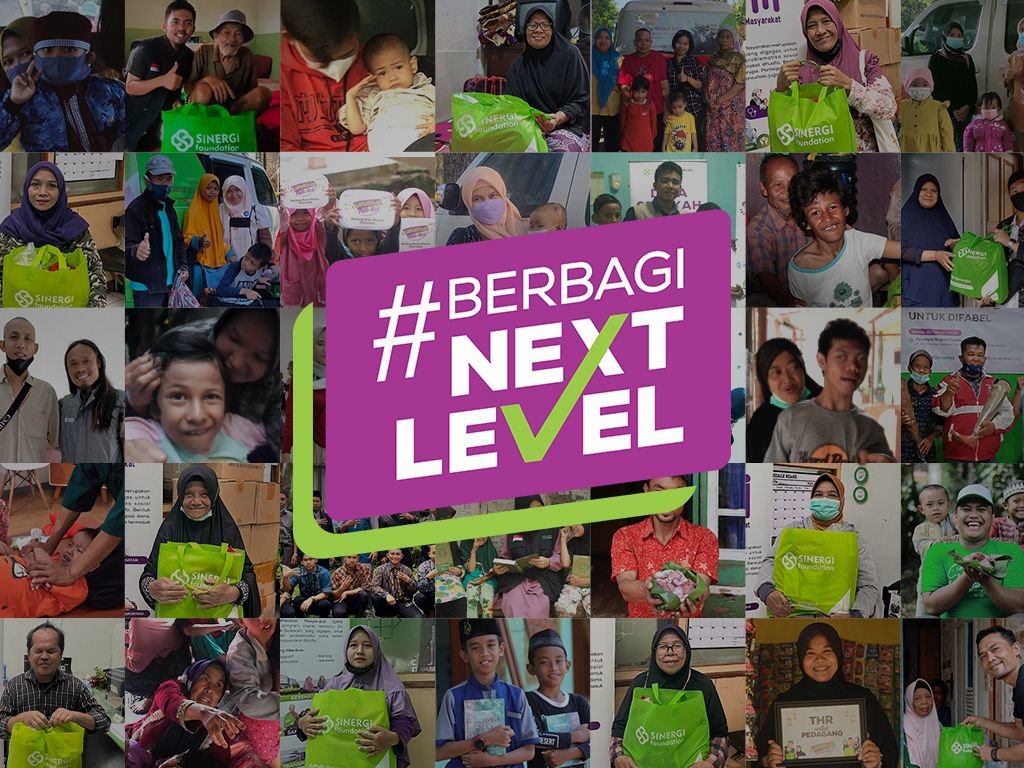 Sinergi Foundation Ajak Masyarakat Tingkatkan Kebaikan Melalui #BerbagiNextLevel