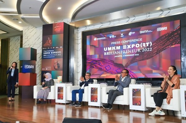 Bawa UMKM Indonesia Mendunia, BRI Selenggarakan UMKM EXPO(RT) BRILIANPRENEUR 2022
