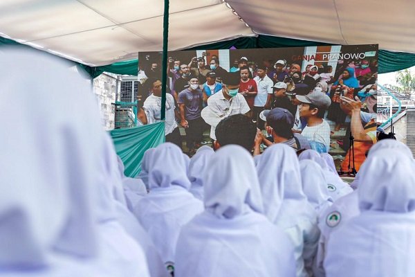 Ratusan Santri di Bekasi Gelar Doa Bersama, Dukung Ganjar Jadi Presiden