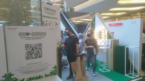 Sharp Eco-Bition Pameran dengan Konsep Eco Friendly Hadir di Bandung