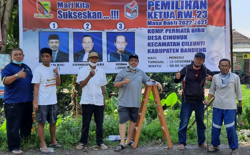 PKM Prodi Matematika FMIPA Unisba Bantu Pemilihan Ketua RT/RW Secara Daring
