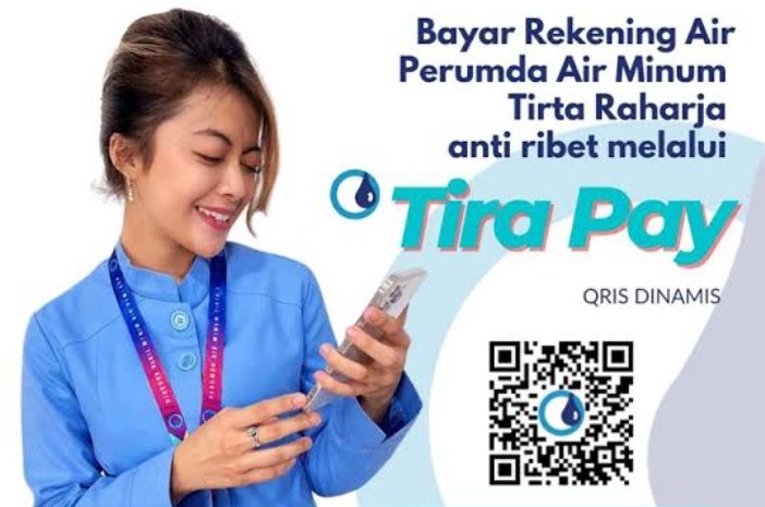 QRIS Perumda Air Minum Tirta Raharja Mudahkan Pelanggan Lakukan Pembayaran
