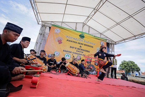 Santri Dukung Ganjar Kolaborasi Gelar Festival Pencak Silat di Depok