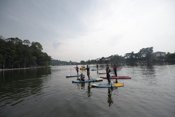 Ridwan Kamil Resmikan Situ Gede Bogor