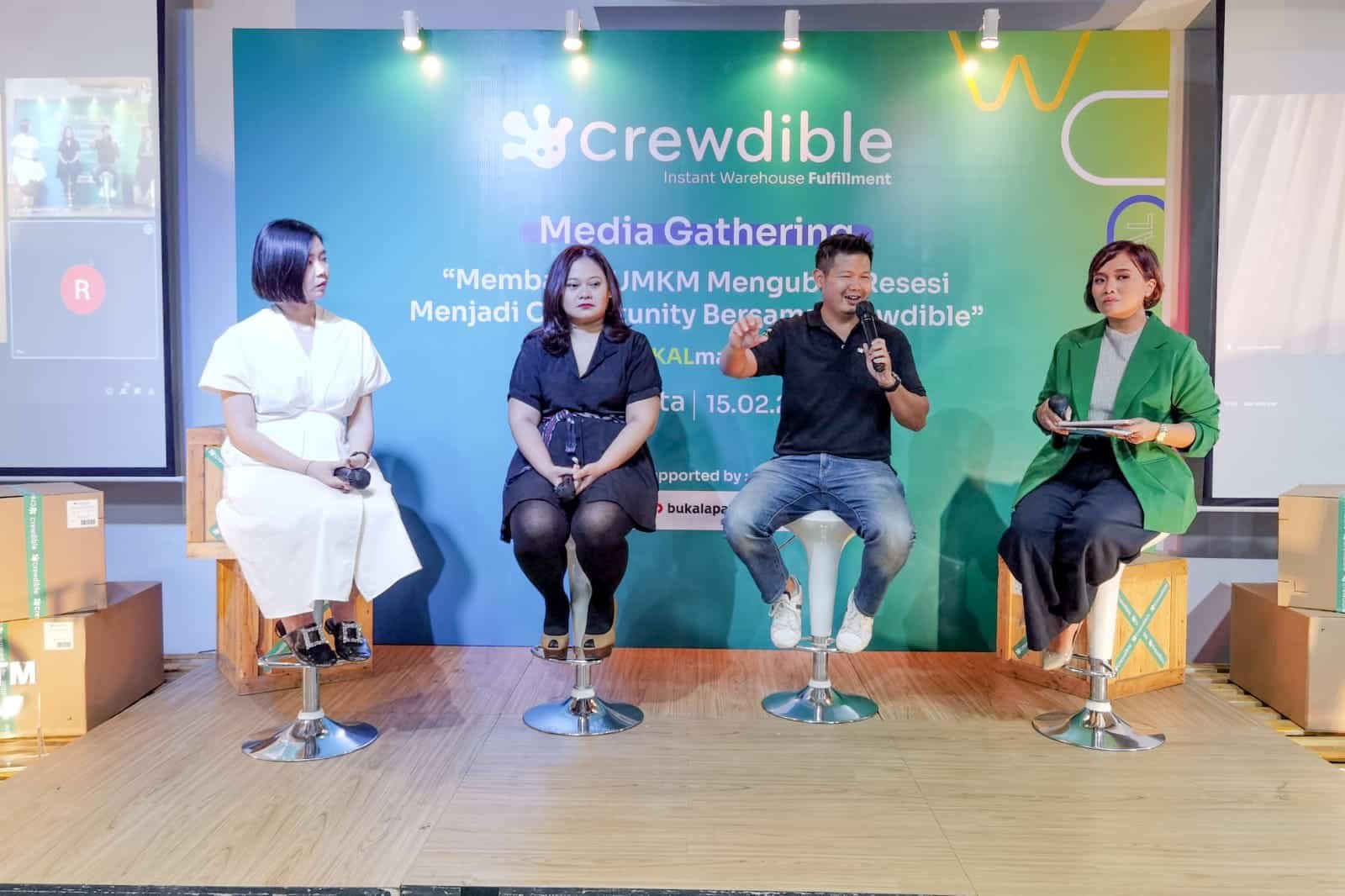 Membantu UMKM Mengubah Resesi Menjadi Opportunity Bersama Crewdible