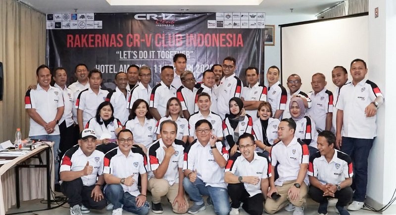 Rakernas CR-V Club Indonesia Bawa Misi “CCI Bersatu, CCI Maju”