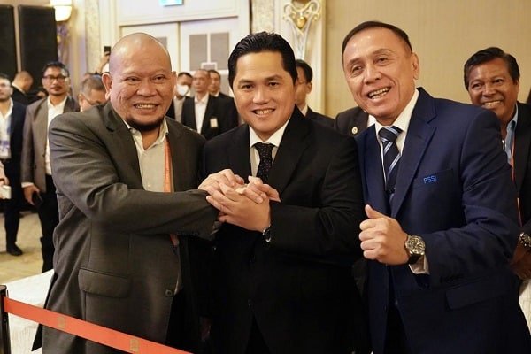 Gol, Erick Thohir Resmi Jadi Ketua Umum PSSI