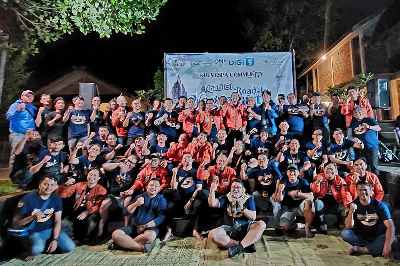 BJB Vespa Community Road to Yogyakarta