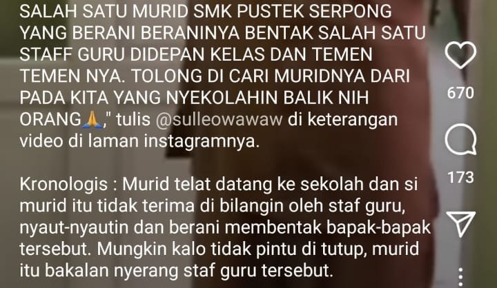 Viral Siswa Bentak dan Katai Gurunya, P2G: Sangat Tidak Pantas!