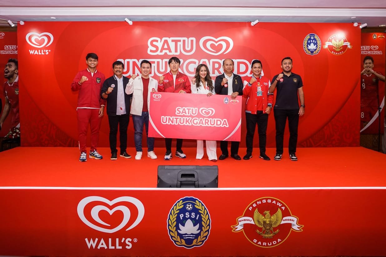 Wall’s Luncurkan Kampanye ‘Satu Hati untuk Garuda’ Dukung Tim Nasional Indonesia U-20