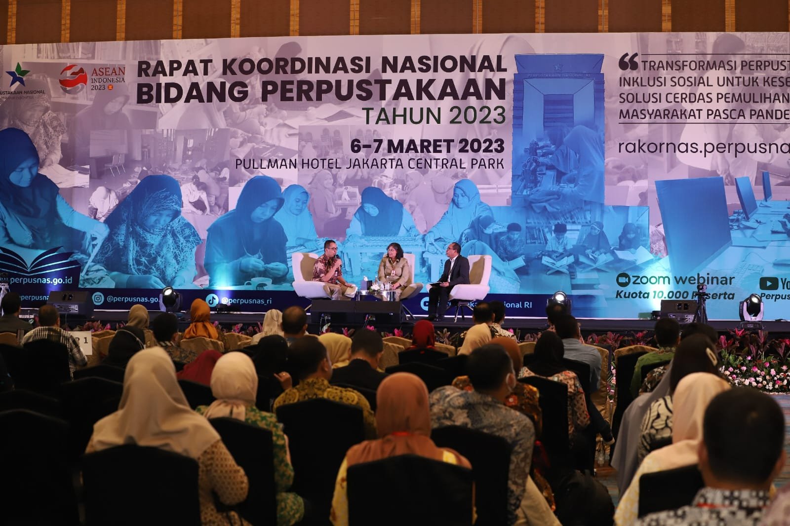 Pemerintah Dukungan Penyelenggaraan Perpustakaan di Daerah