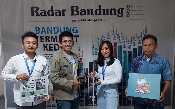 Radar Bandung Terima Kunjungan Orderonline.id