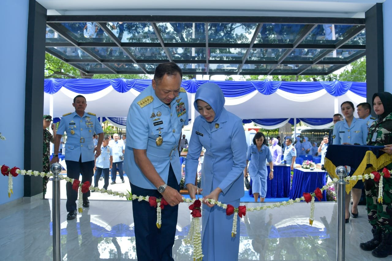 KASAU Resmikan Mess Wira Angkasa Lanud Husein Sastranegara