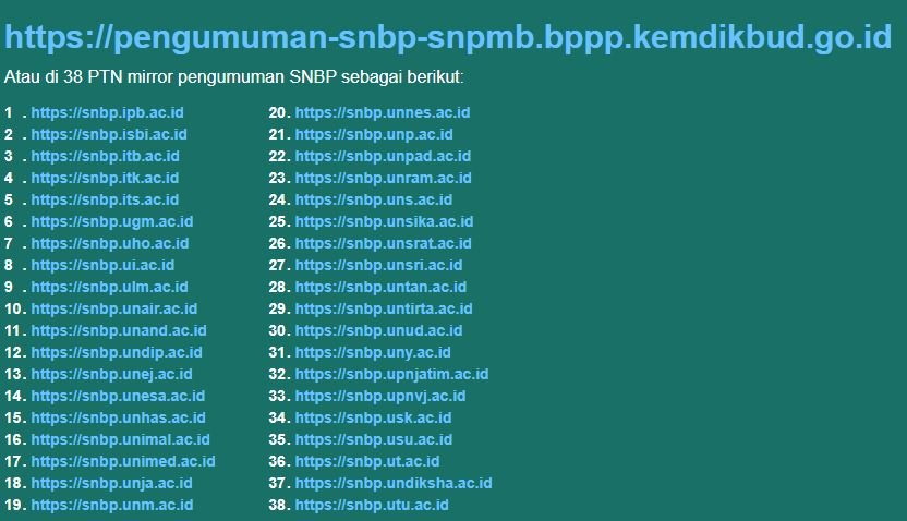 Peserta Gagal SNBP Bisa Langsung Daftar SNBT