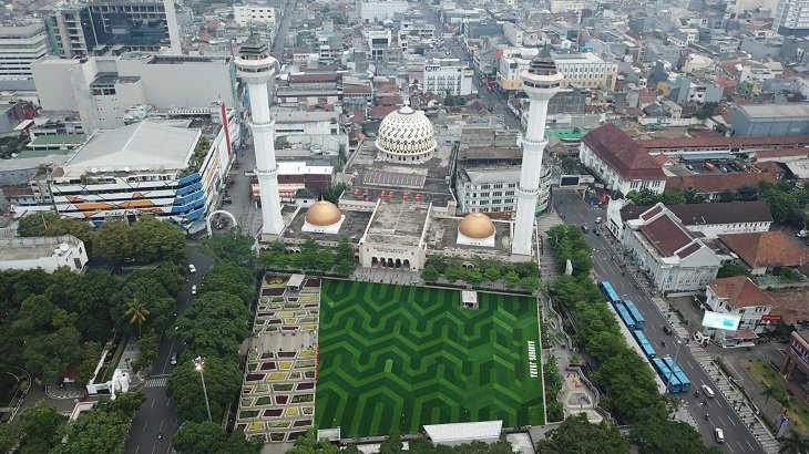 Taman Alun-Alun Bandung Dibuka Selama Ramadan