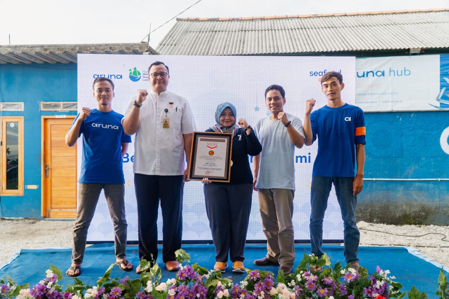 Pecahkan Rekor MURI! Dalam Satu Hari, Aruna Edukasi 1.700 Nelayan di Seluruh Indonesia