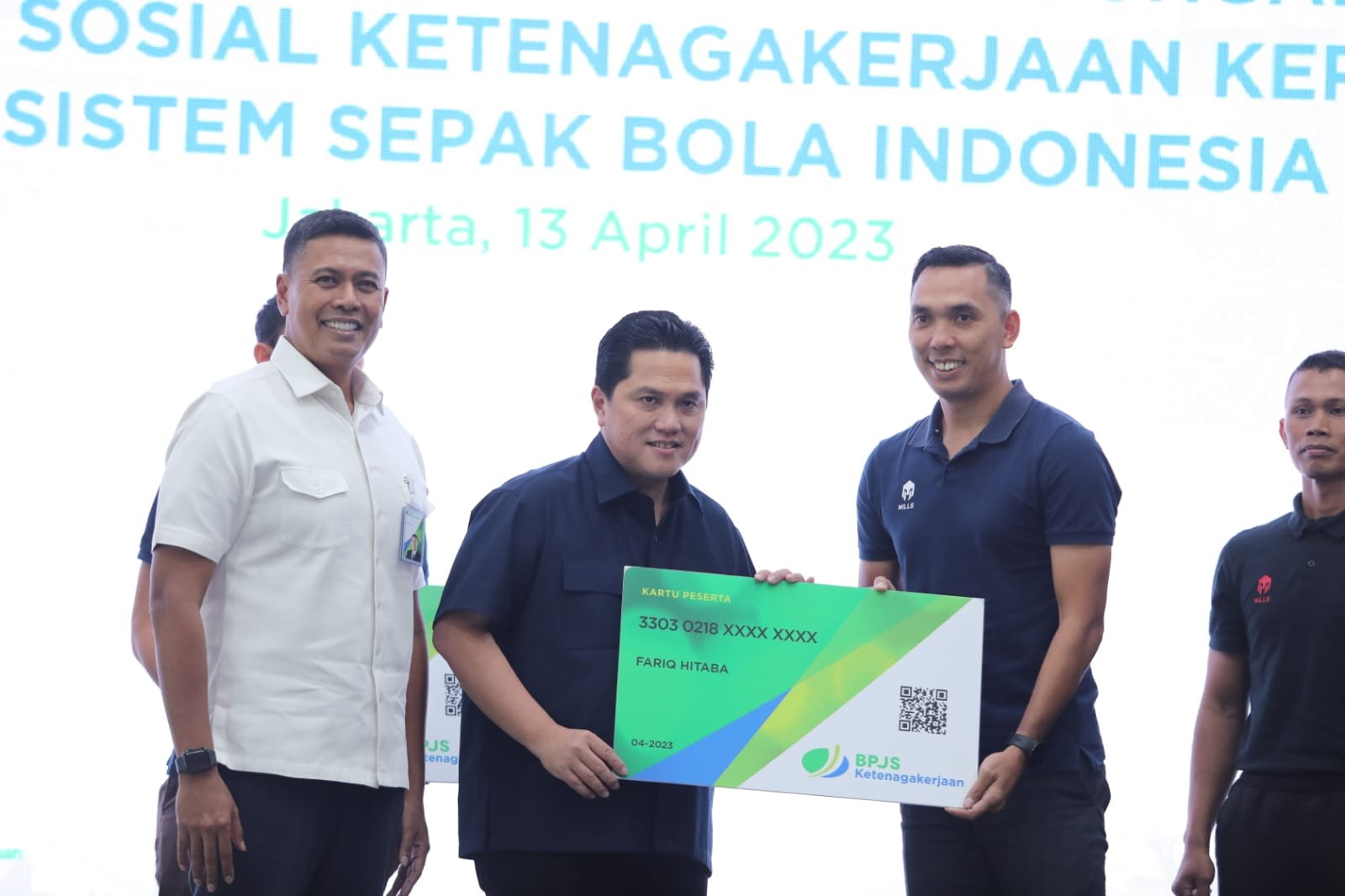 PSSI Gandeng BPJS Ketenagakerjaan Berikan Perlindungan Kepada Ratusan Wasit