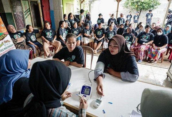Komunitas Pengusaha Warteg Selenggarakan Cek Kesehatan Gratis