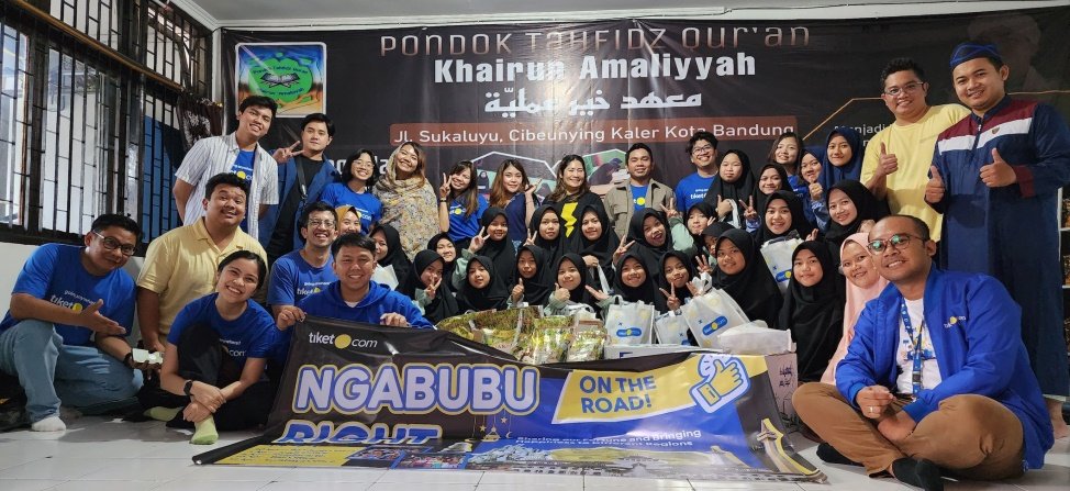 tiket.com Gelar Program Santunan Korporasi Ngabuburight: Sharing Our Fortune ke Lima Panti Asuhan