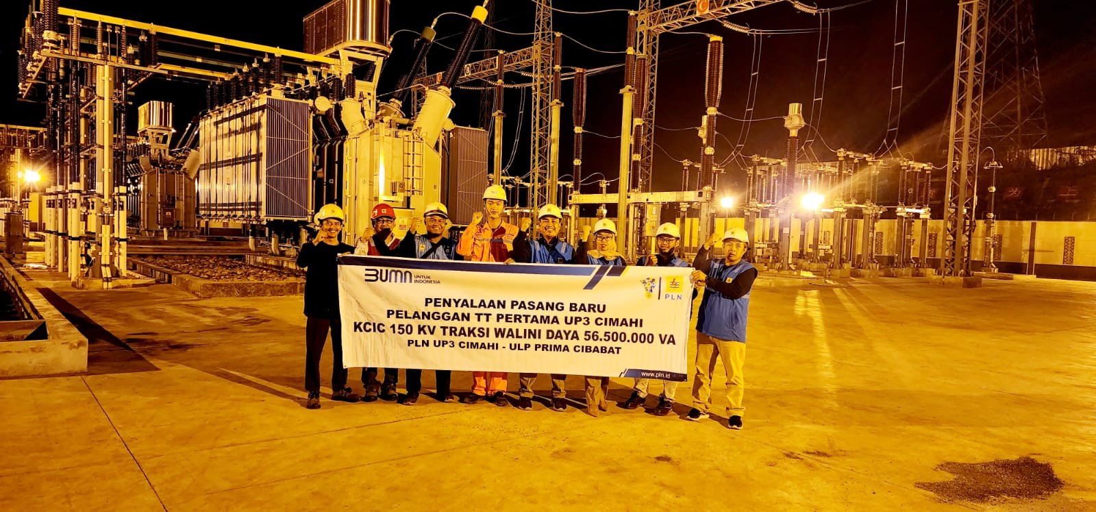 Operasional Kereta Cepat Jakarta-Bandung, PLN UP3 Cimahi Ikut Sumbang Energi Listrik