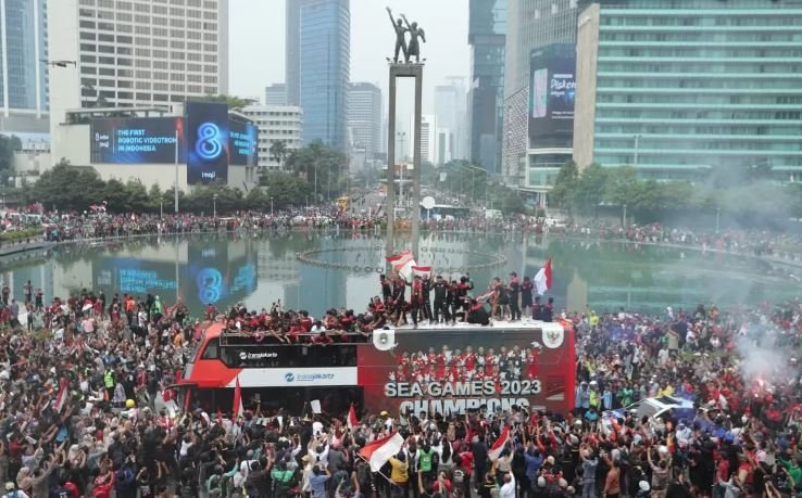 Raih Emas di SEA Games 2023, Rizky Ridho Dkk Bakal Diguyur Bonus
