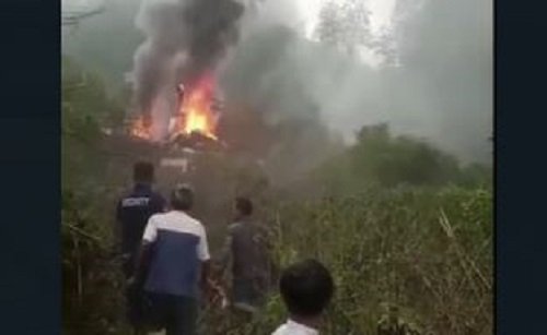 Penjelasan TNI AD Soal Helikopter Jatuh di Kebun Teh Ciwidey