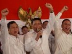 Hashim dan Iwan Bule Dampingi Prabowo Bertemu Wiranto di Hambalang