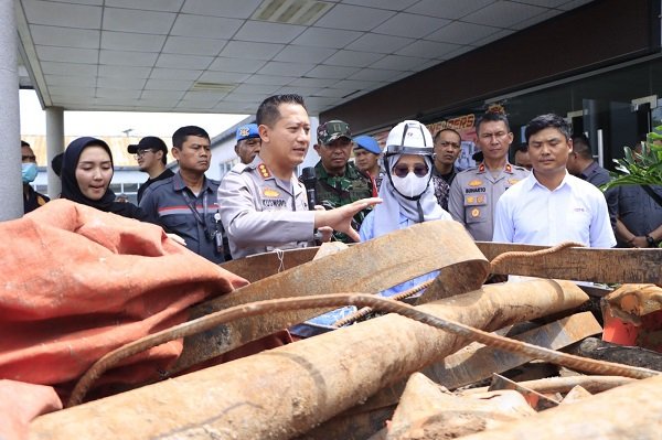 2 Security Ditangkap Usai Mencuri 200 Kg Besi Proyek Kereta Cepat Jakarta-Bandung