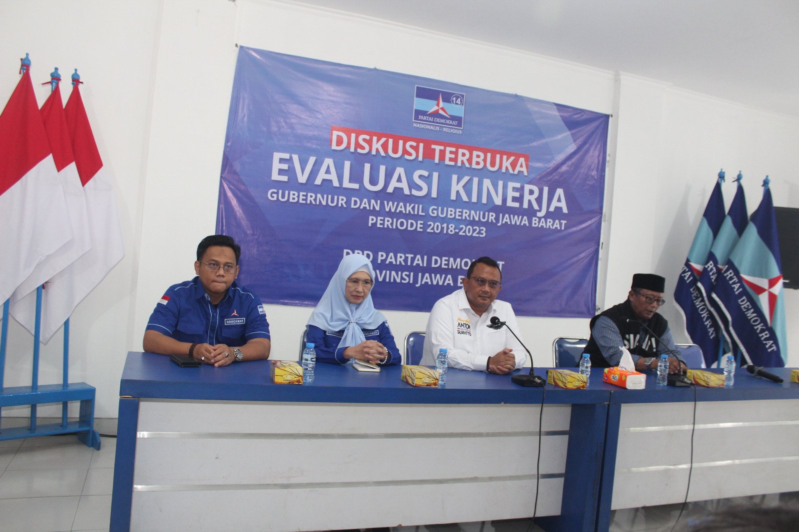 Partai Demokrat Jabar Tekankan Tiga Poin Evaluasi Kinerja Gubernur RK dan Wagub Uu Selama 2018-2023