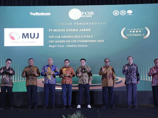 Program Tanggung Jawab Sosial Lingkungan MUJ Diganjar Penghargaan
