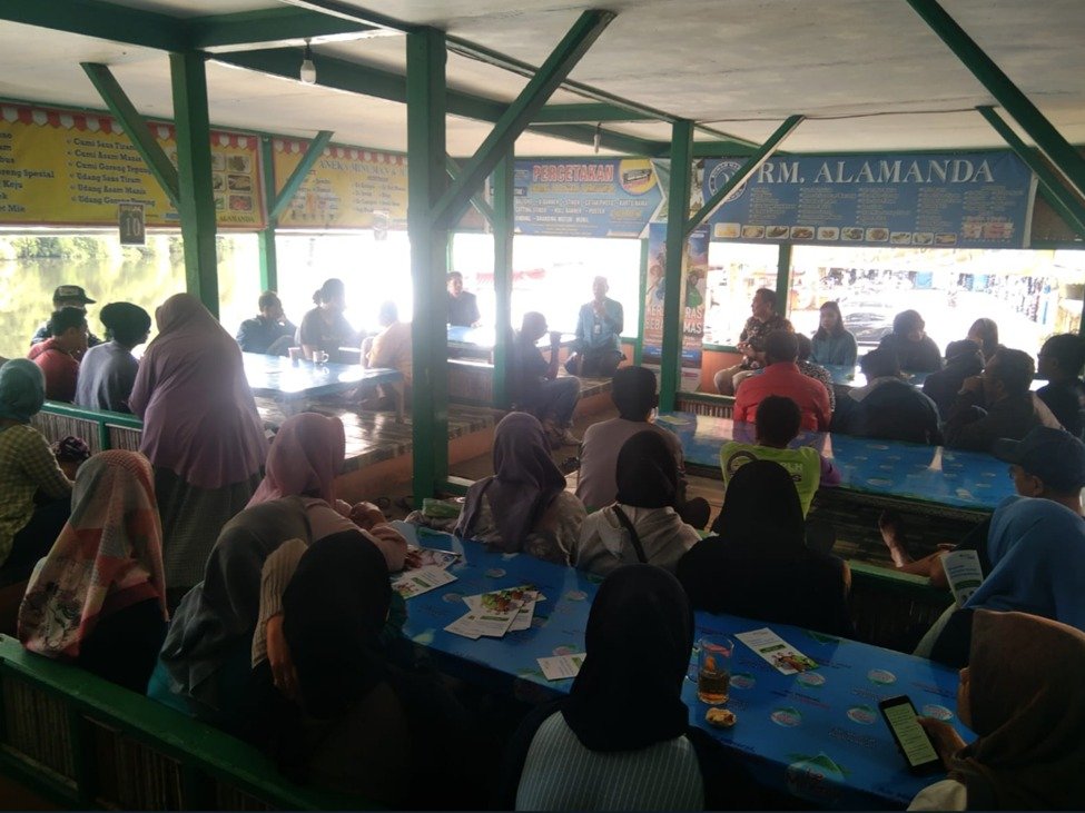 Sosialisasi Manfaat dan Program BPJamsostek di Situ Lengkong Kabupaten Ciamis