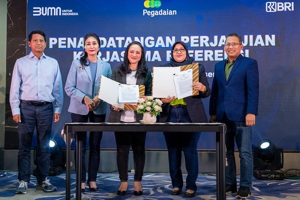 Jalin Sinergi dengan Pegadaian, BRI Group Hadirkan Referensi Layanan Produk bagi Nasabah